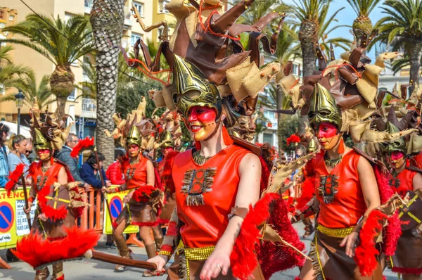 Carnaval Lloret Mar Espanha 2019 — Fotografia de Stock