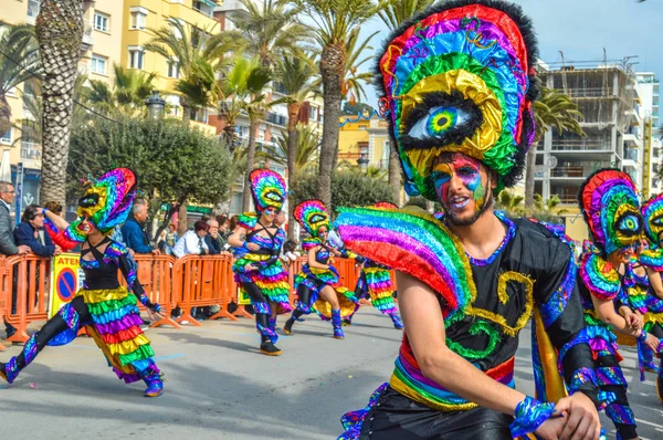 Carnival Lloret Mar Spain 2019 — Stok fotoğraf