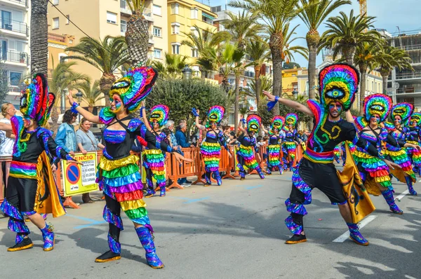 Carnival Lloret Mar Spain 2019 — Stok fotoğraf