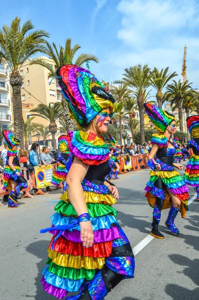 Carnival Lloret Mar Spain 2019 — Stok fotoğraf