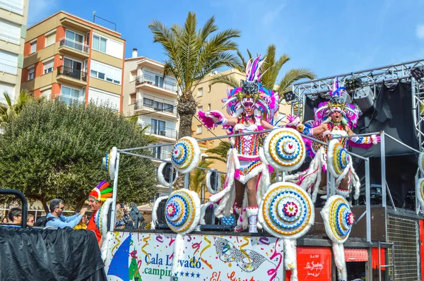 Carnival Lloret Mar Spain 2019 — Stok fotoğraf