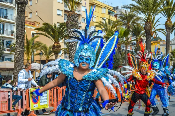 Carnival Lloret Mar Spain 2019 — Stok fotoğraf