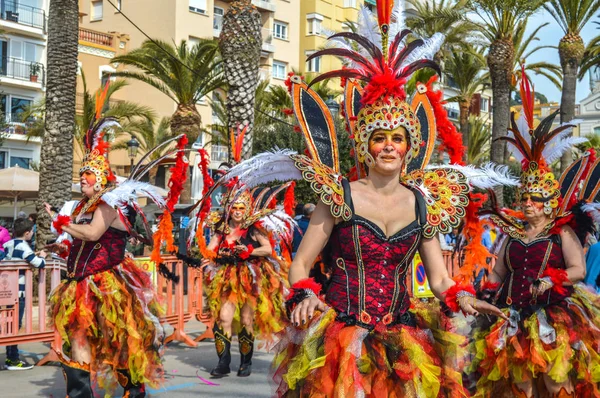 Carnival Lloret Mar Spain 2019 — Stok fotoğraf