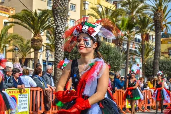 Carnival Lloret Mar Spain 2019 — Stok fotoğraf