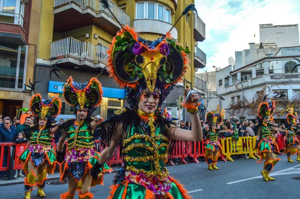 ブラネス 2019 スペインのカーニバル — ストック写真