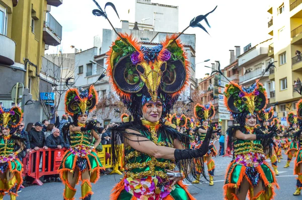 Carnaval Blanes España 2019 —  Fotos de Stock