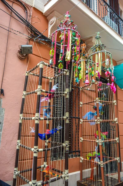 Fiesta Major de Gracia, Travessia de Sant Antoni, İspanya - Ağustos 2019 