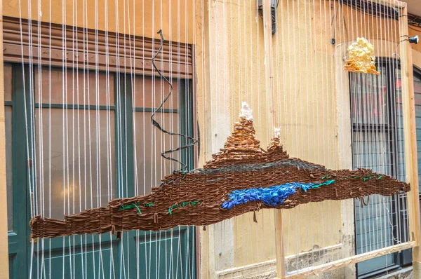 Fiesta Major de Gracia, Travessia de Sant Antoni, İspanya - Ağustos 2019 