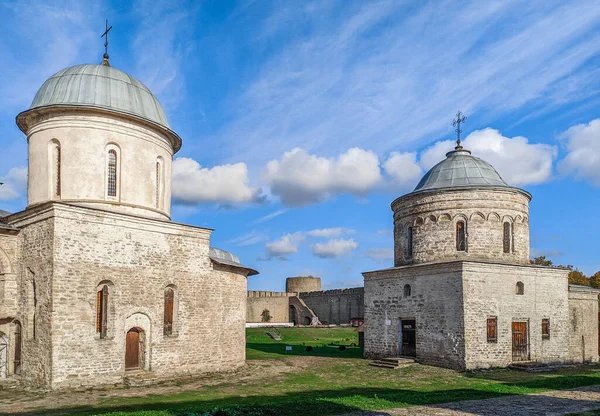 Pevnost Ivangorod Středověký Hrad Ivangorodu Leningradská Oblast Rusko Nachází Řece — Stock fotografie