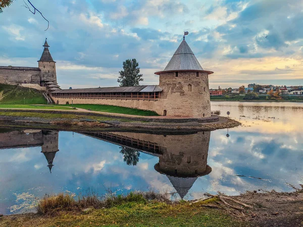 Pskov Uma Cidade Noroeste Rússia Centro Administrativo Oblast Pskov Localizado — Fotografia de Stock