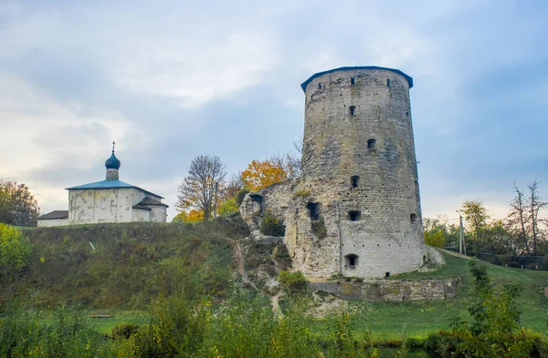 Pskov Egy Város Északnyugat Oroszország Közigazgatási Központja Pskov Oblast Található — Stock Fotó