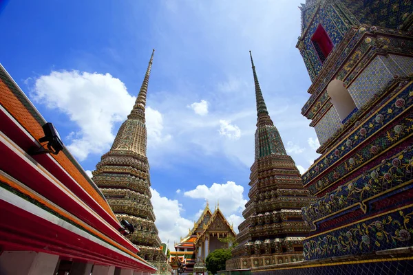 Wat Pho Bangkok Tempel Van Liggende Boeddha — Stockfoto