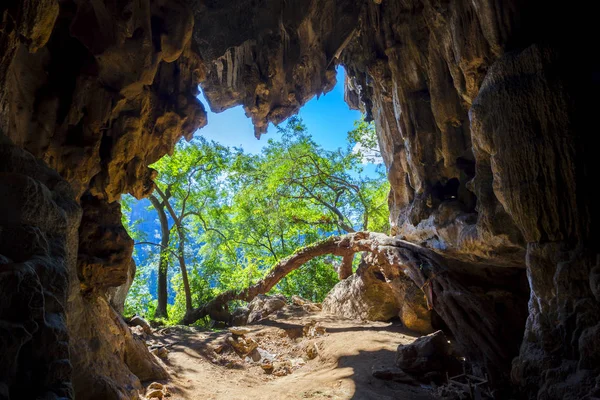 Bela caverna da Tailândia — Fotografia de Stock