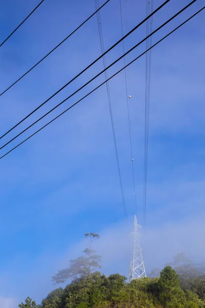 Yüksek gerilim direk — Stok fotoğraf