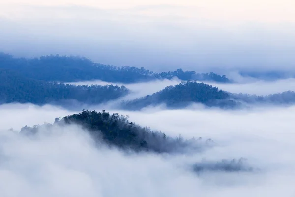 Krásné zimní hory, krajina — Stock fotografie