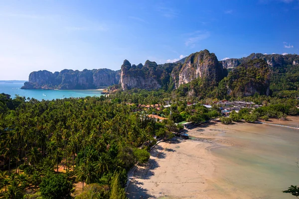 Die Abendsonne Aussichtsparadies Railay Thailand — Stockfoto