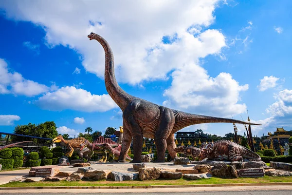 Nong Nooch Garden Pattaya Thailand April 2020 Dinosaur Valley Nong — Stock Photo, Image