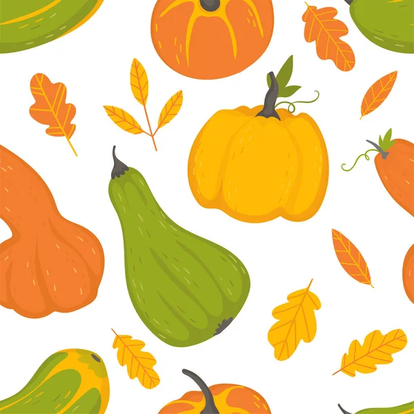 Sevimli bardak, kupalar, kalpler, kahve, kakao ve daha fazlası ile el çizilmiş sonbahar dikişsiz desen. Sarı, turuncu, yeşil ve beyaz renklerde vektör çizim arka planı 