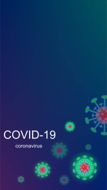 Coronavirus COVID-19 salgını ve koronavirüs gribi geçmişi. Coronavirus 2019-nCoV. Pandemik sağlık riski, bağışıklık bilimi, viroloji, salgın hastalık konsepti. 