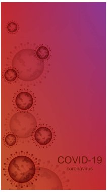 Coronavirus COVID-19 salgını ve koronavirüs gribi geçmişi. Coronavirus 2019-nCoV. Pandemik sağlık riski, bağışıklık bilimi, viroloji, salgın hastalık konsepti. 