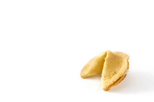 Fortune Cookie Isolated White Background — Stock Photo, Image