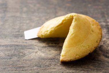 şans kurabiyesi ahşap tablo