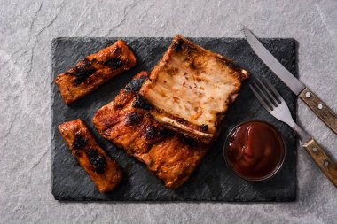 Barbekü Izgara kaburga 