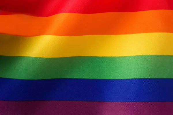 Lgtb Rainbow Flag Gay Pride Flag — Stock Photo, Image