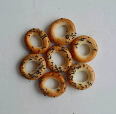 haşhaş tohumları ile kurutma.