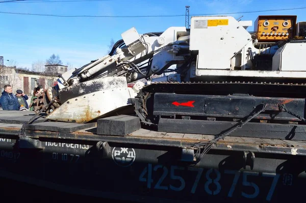Cyria'dan Kandalaksha'ya askeri teçhizat.20.04.2019 Rusya Kola yarımadası