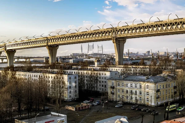 Saint Petersburg Russia April 2018 Weergave Van Overhangende Deel Van — Stockfoto