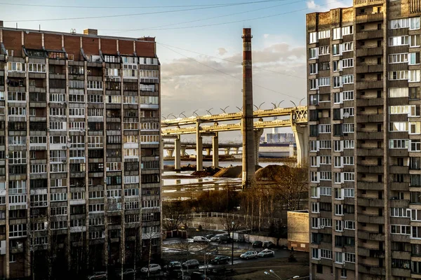 Saint Petersburg Russland April 2018 Blick Auf Die Brücken Der — Stockfoto