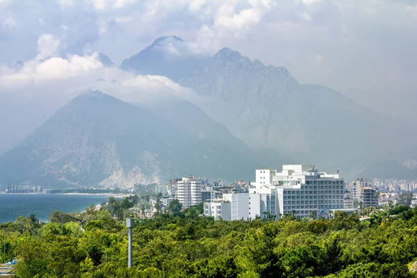 Antalya Turkey June 2018 Views Coast Beach Antalya — Stock Photo, Image