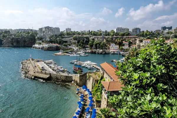 Antalya Turquie Juin 2018 Vue Marina Dans Vieille Ville Kaleici — Photo