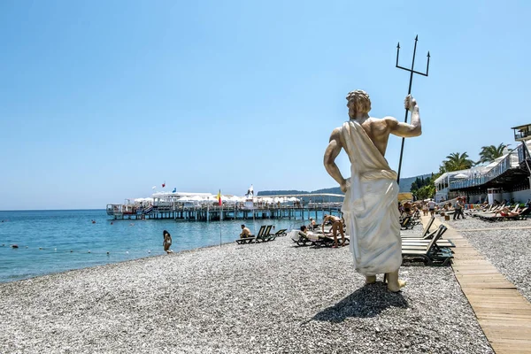 ケメル ケメルのビーチ 海岸の Turkey 2018 Views — ストック写真