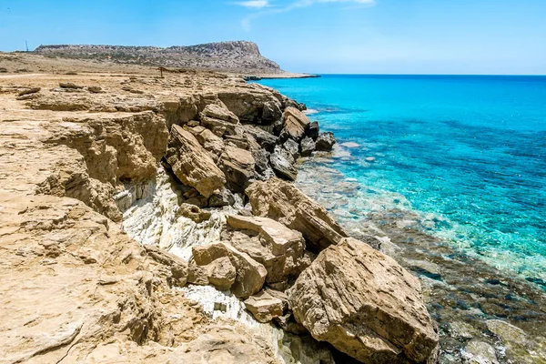 Mayıs 2016 Cape Greco Cyprus Cape Greco Nun Deniz Mağaralarının — Stok fotoğraf