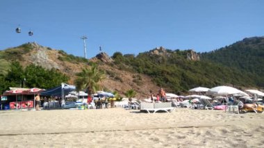 Alania.hindi. 4, 2020. Türkiye, Alanya 'daki kalenin füniküleri.