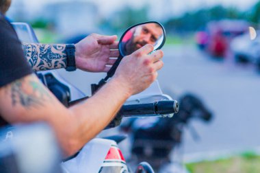 Motosiklet araba yıkama motosiklet büyük bisiklet köpük Enjeksiyon ile temizlik