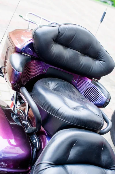 Motorradreifen die beliebteste .moto Saison ist eröffnet. — Stockfoto