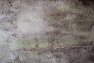 Tasarımcı için arka plan Renkli duvar rengi Gri yeşil gün ışığında kahverengi.