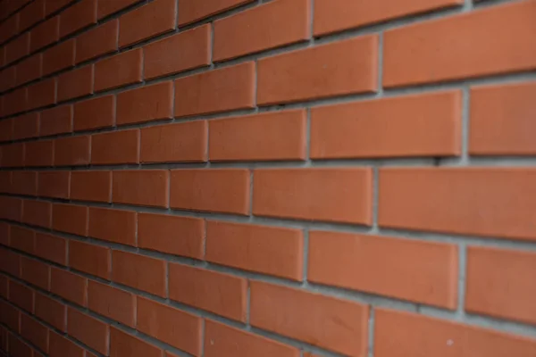Brick wall background. Red brick. Tiled Red Brick Wall