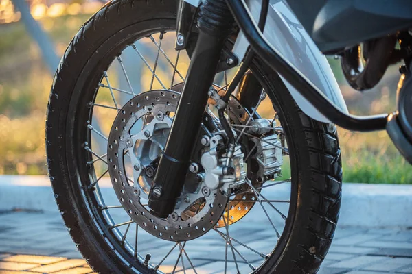 Motorrad Autowäsche Motorrad Big Bike Reinigung Mit Schaumstoffinjektion Machen Sie — Stockfoto