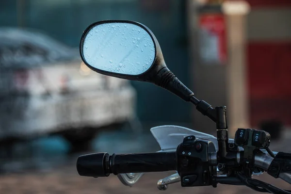 Motocykl Myjnia Motocykl Big Bike Czyszczenia Wtryskiem Pianki Uczyń Czystszym — Zdjęcie stockowe