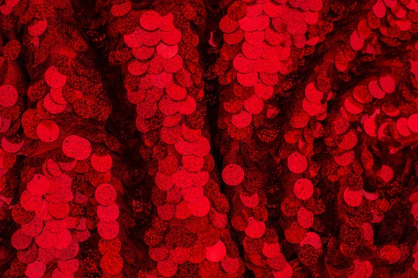 Червоне Сяйво Фестивальне Тло Текстурою Абстрактне Різдво Мерехтіло Яскравим Боком — стокове фото