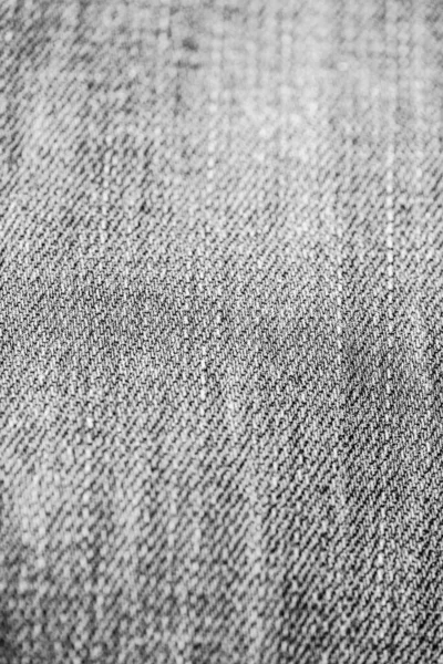 Black Denim Fabric Texture Fabric Pattern Texture Denim Black Jeans — Stock Photo, Image