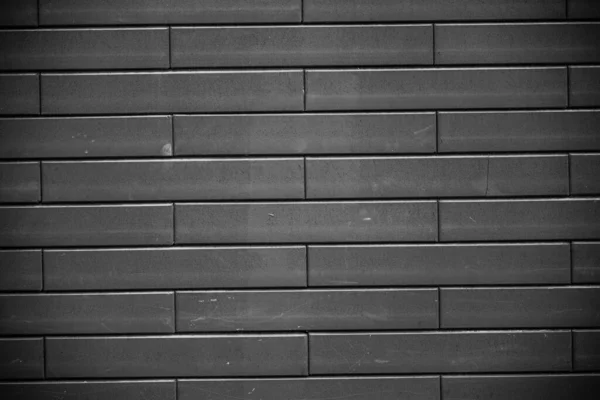 Muro Mattoni Neri Urbano Nero Mattone Muro Texture Muratura Sfondo — Foto Stock