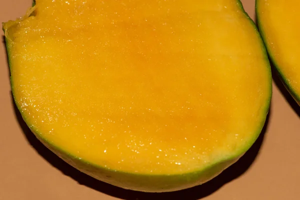 Fresh Organic Mango Product Cutaway Fruit Mango Cutaway Healthy Food — Stock Photo, Image