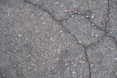 Los Angeles sokaklarında betonda çatlak. İç tasarım için arka plan.