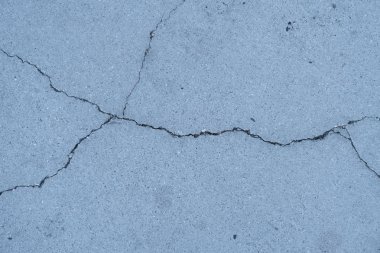 Los Angeles sokaklarında betonda çatlak. İç tasarım için arka plan.