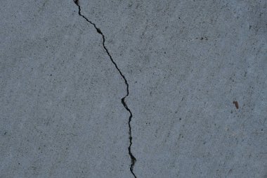 Los Angeles sokaklarında betonda çatlak. İç tasarım için arka plan.